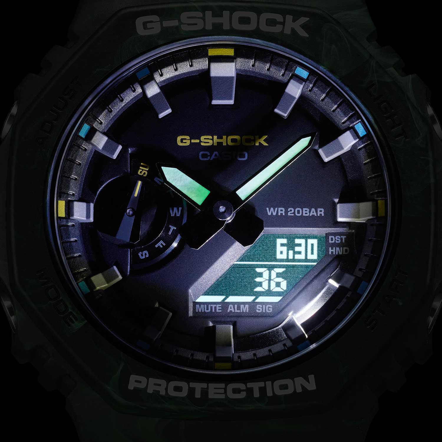 Наручные часы Casio G-SHOCK GA-2100FR-3A