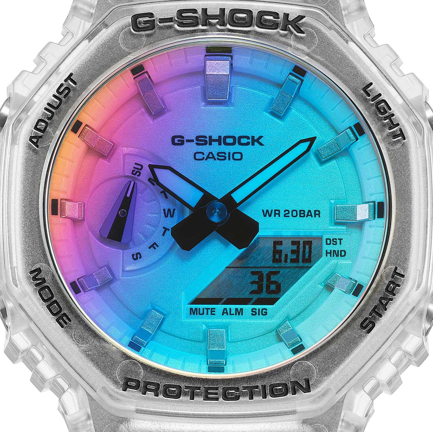 Наручные часы Casio G-SHOCK GA-2100SRS-7A