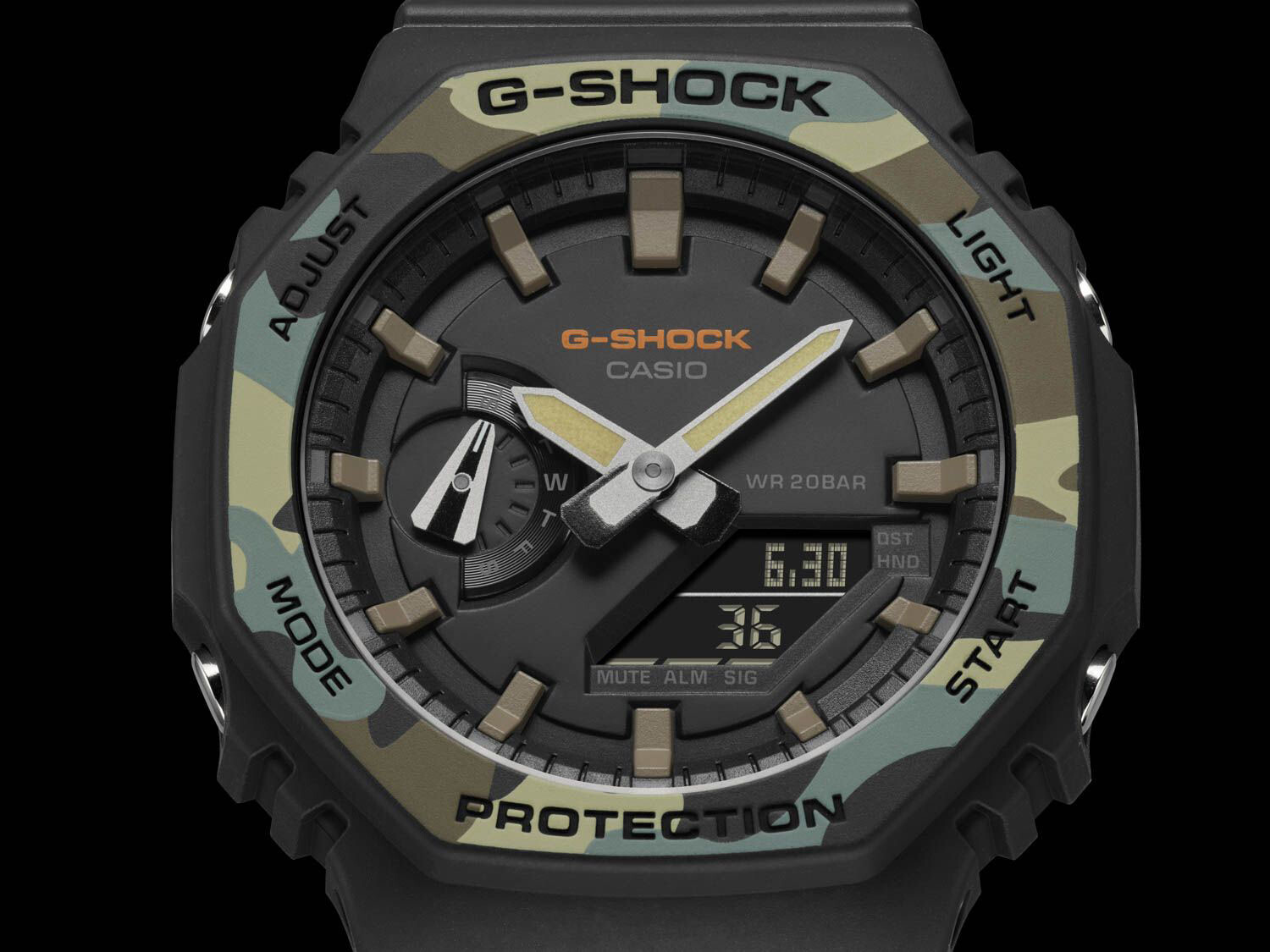 Наручные часы Casio G-SHOCK GA-2100SU-1A